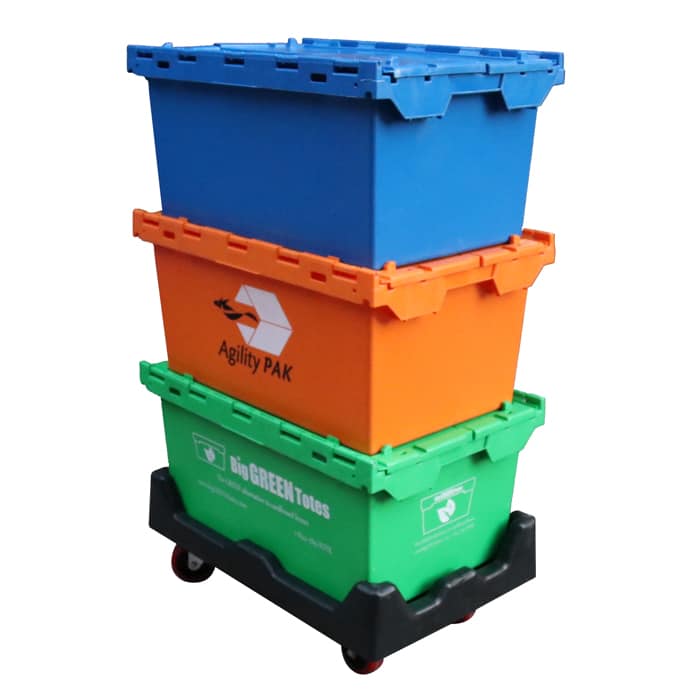 plastic large totes with lids, big storage totes wholesale plastic